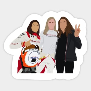 Tatiana Calderon, Beitske Visser & Sophia Floersch Sticker